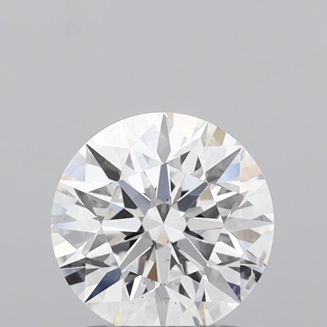 1.50 Carat Round Shaped, Excellent Cut, D Color, SI1 Clarity, IGI Certified Lab Grown Diamond