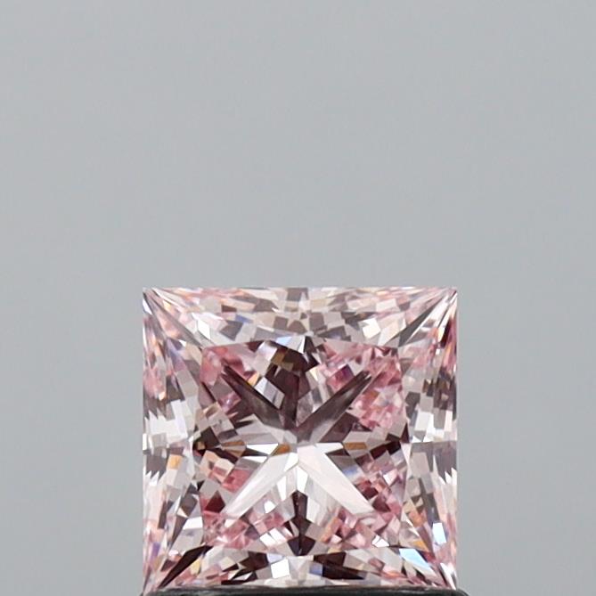 1.07 Carat Princess Shaped, Ideal Cut, VVS2 Clarity, IGI Certified Lab Grown Diamond