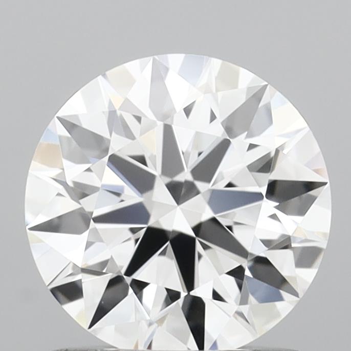 1.08 Carat Round Shaped, Ideal Cut, D Color, VVS2 Clarity, IGI Certified Lab Grown Diamond
