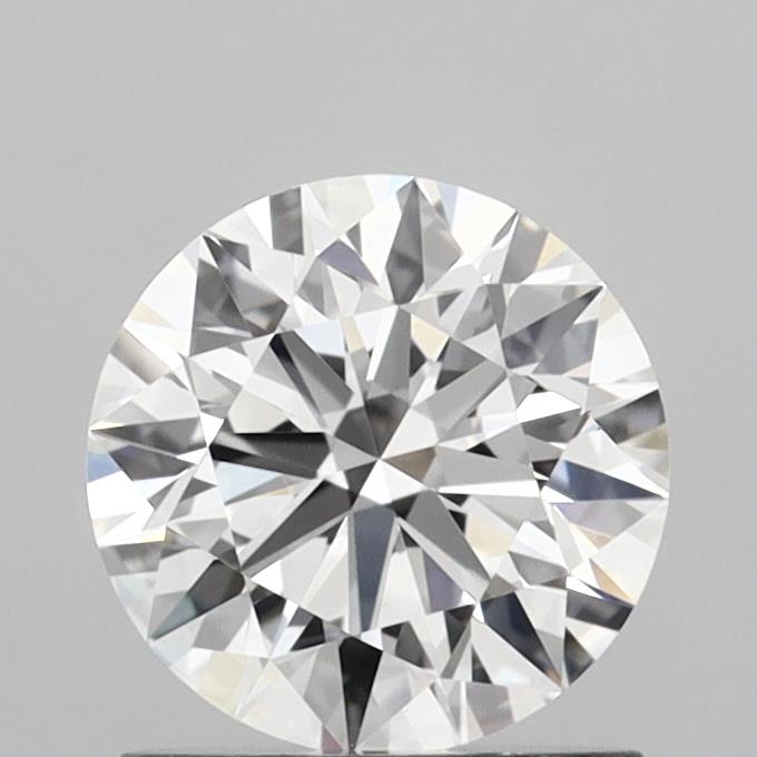 1.08 Carat Round Shaped, Ideal Cut, D Color, VVS2 Clarity, IGI Certified Lab Grown Diamond