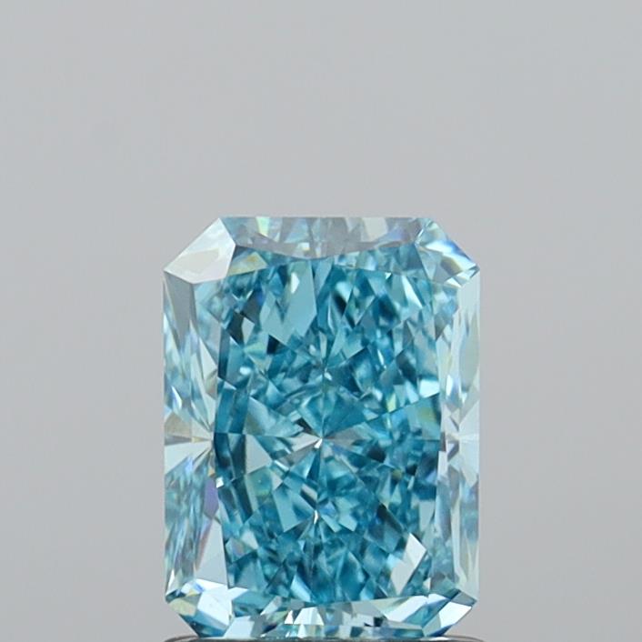 1.39 Carat Radiant Shaped, Excellent Cut, VVS2 Clarity, IGI Certified Lab Grown Diamond