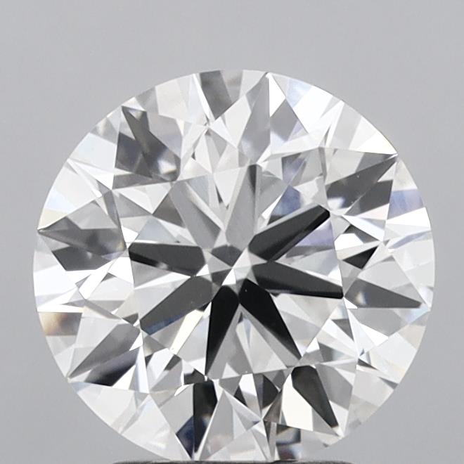 2.73 Carat Round Shaped, Ideal Cut, E Color, VVS2 Clarity, IGI Certified Lab Grown Diamond