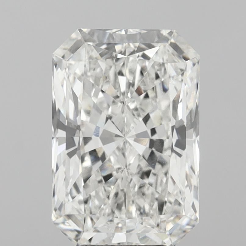 8.07 Carat Radiant Shaped, Ideal Cut, E Color, VVS2 Clarity, IGI Certified Lab Grown Diamond