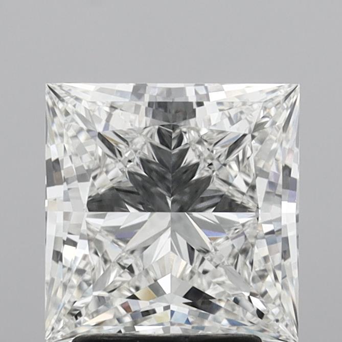 3.01 Carat Princess Shaped, Excellent Cut, F Color, VVS1 Clarity, IGI Certified Lab Grown Diamond