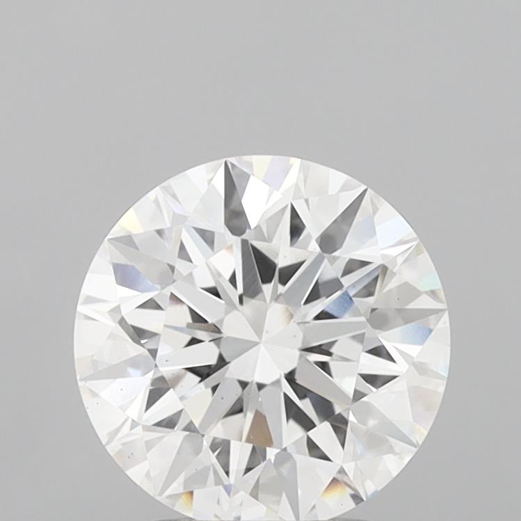 2.60 Carat Round Shaped, Excellent Cut, D Color, VS1 Clarity, IGI Certified Lab Grown Diamond