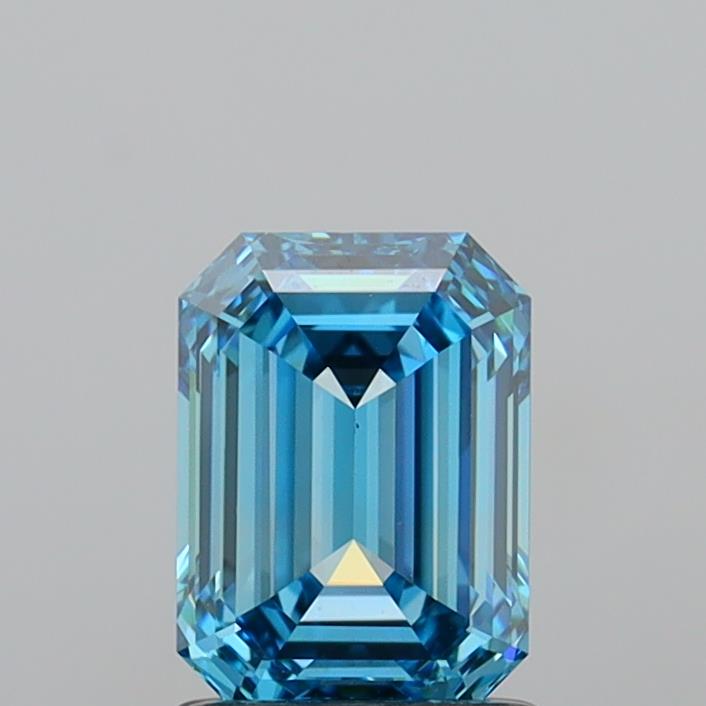 1.52 Carat Emerald Shaped, Ideal Cut, VS1 Clarity, IGI Certified Lab Grown Diamond