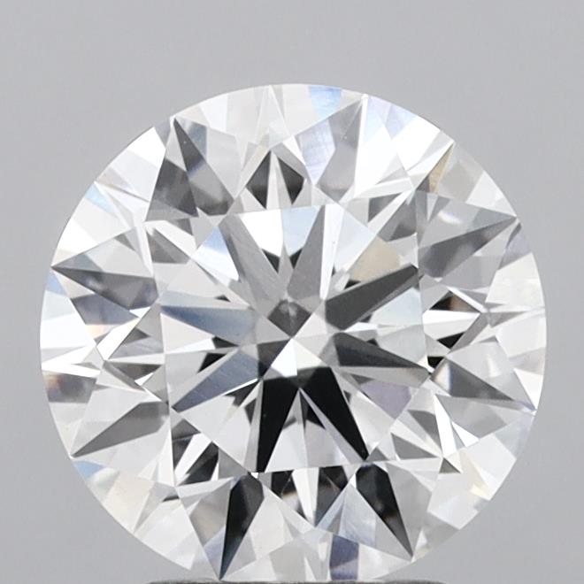 2.77 Carat Round Shaped, Ideal Cut, E Color, VVS2 Clarity, IGI Certified Lab Grown Diamond
