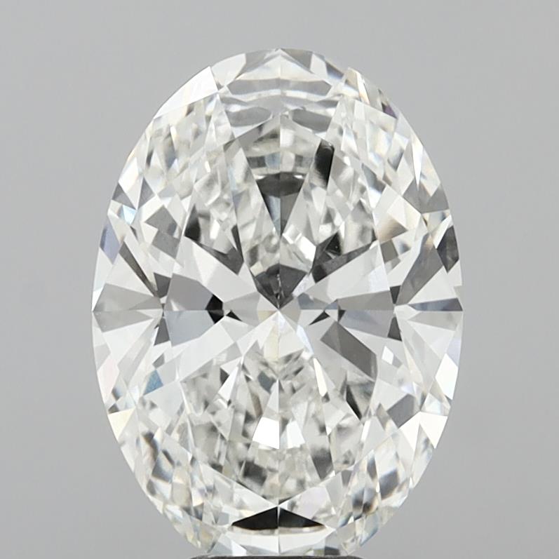 7.04 Carat Oval Shaped, Ideal Cut, G Color, VVS2 Clarity, IGI Certified Lab Grown Diamond