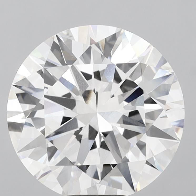 10.01 Carat Round Shaped, Excellent Cut, F Color, VVS2 Clarity, IGI Certified Lab Grown Diamond