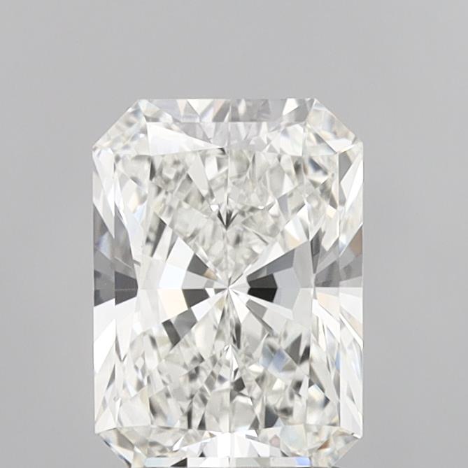 1.98 Carat Radiant Shaped, Ideal Cut, G Color, VVS2 Clarity, IGI Certified Lab Grown Diamond