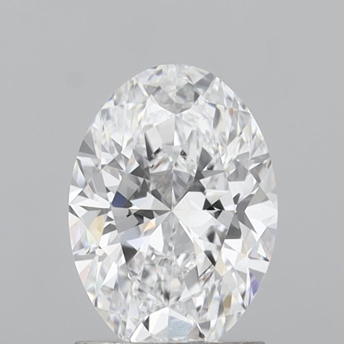 1.55 Carat Oval Shaped, Ideal Cut, D Color, FL Clarity, IGI Certified Lab Grown Diamond