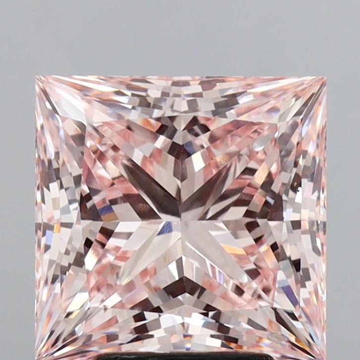 4.59 Carat Princess Shaped, Ideal Cut, VVS2 Clarity, IGI Certified Lab Grown Diamond