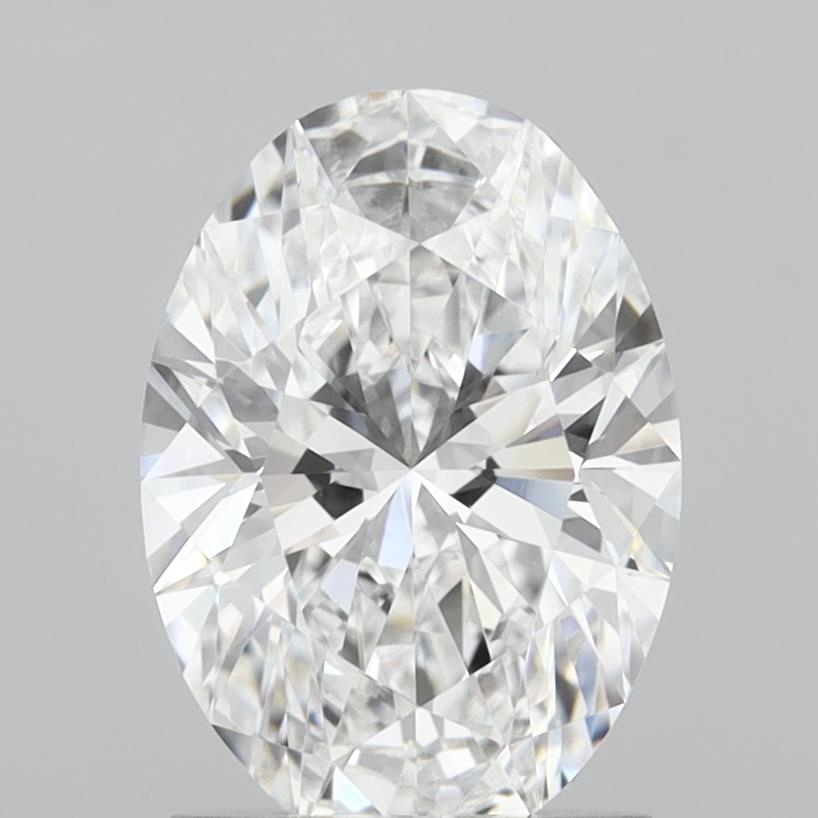 1.64 Carat Oval Shaped, Very Good Cut, D Color, VVS2 Clarity, IGI Certified Lab Grown Diamond
