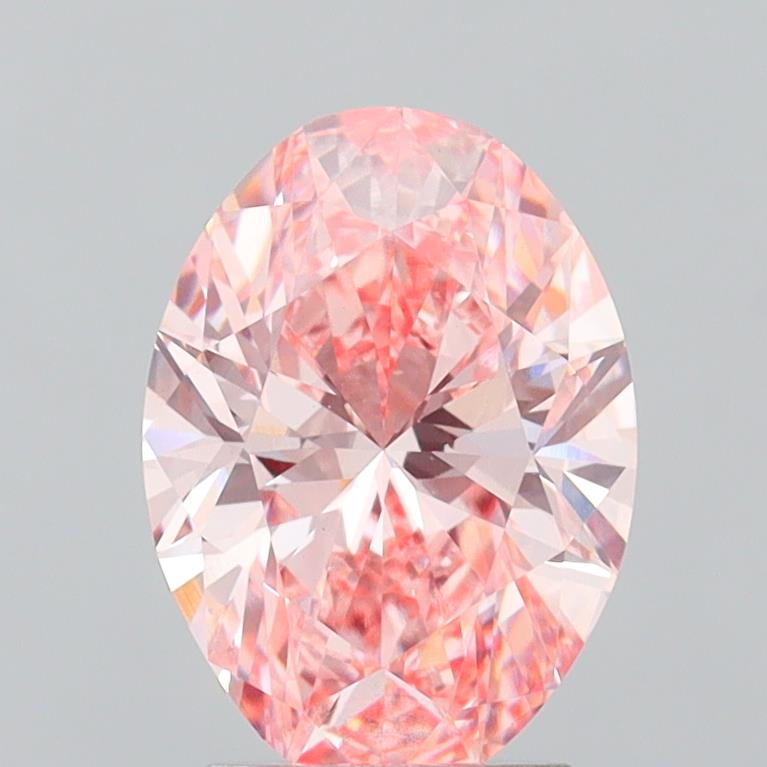 2.71 Carat Oval Shaped, Ideal Cut, VVS2 Clarity, IGI Certified Lab Grown Diamond