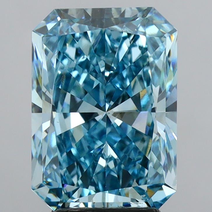 4.04 Carat Radiant Shaped, Excellent Cut, VS1 Clarity, IGI Certified Lab Grown Diamond