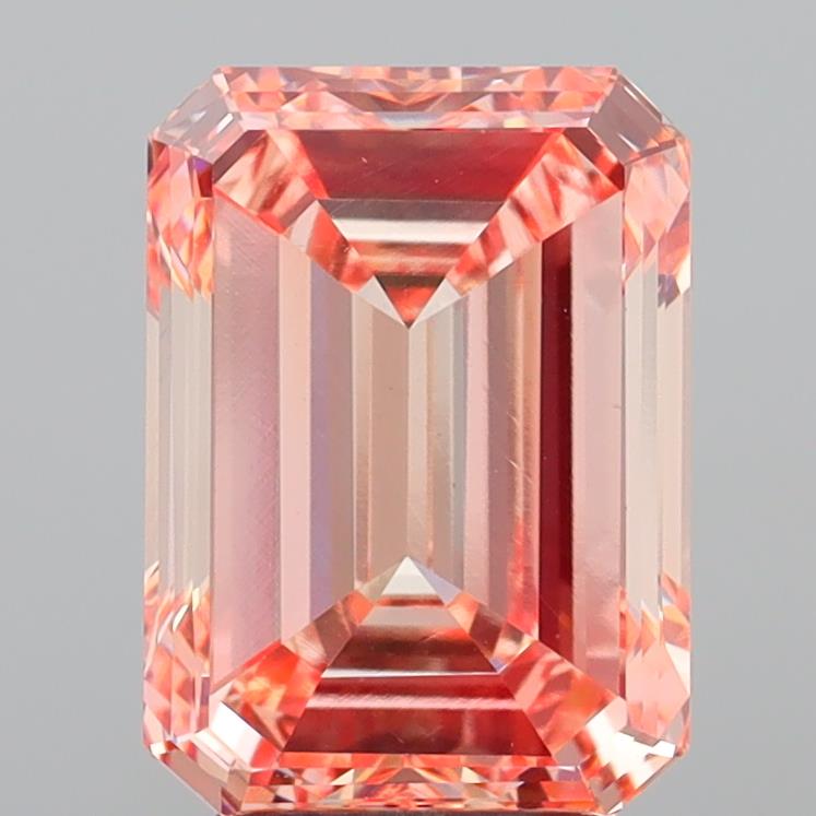 4.54 Carat Emerald Shaped, Very Good Cut, VVS2 Clarity, IGI Certified Lab Grown Diamond