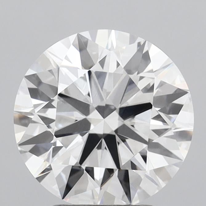3.01 Carat Round Shaped, Excellent Cut, E Color, VVS2 Clarity, IGI Certified Lab Grown Diamond