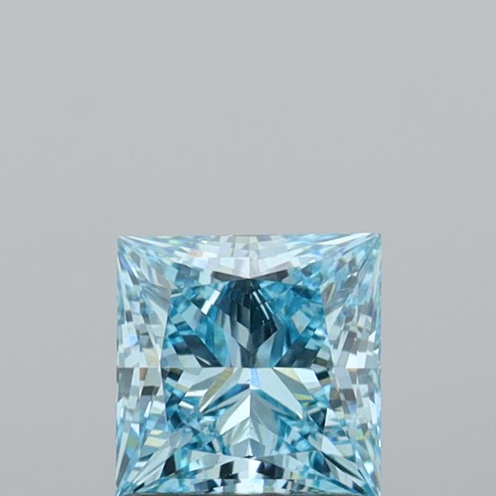 1.40 Carat Princess Shaped, Ideal Cut, VS1 Clarity, IGI Certified Lab Grown Diamond