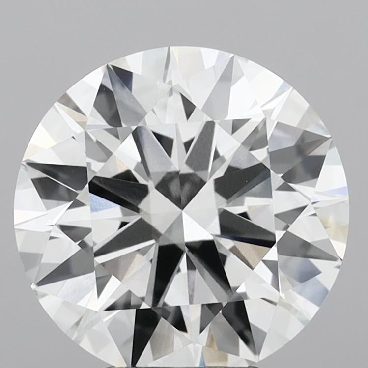 4.64 Carat Round Shaped, Excellent Cut, E Color, VVS2 Clarity, IGI Certified Lab Grown Diamond