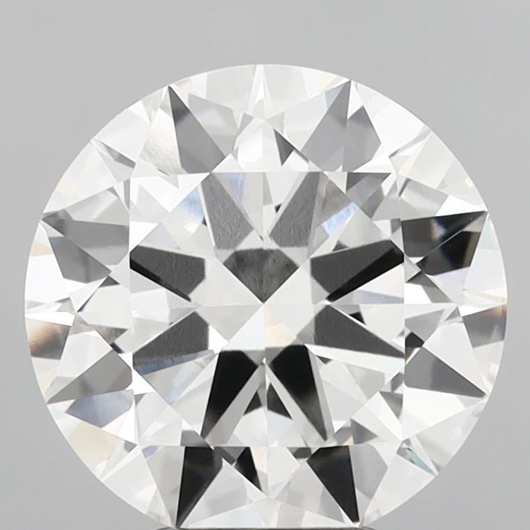 5.10 Carat Round Shaped, Excellent Cut, E Color, VVS2 Clarity, IGI Certified Lab Grown Diamond
