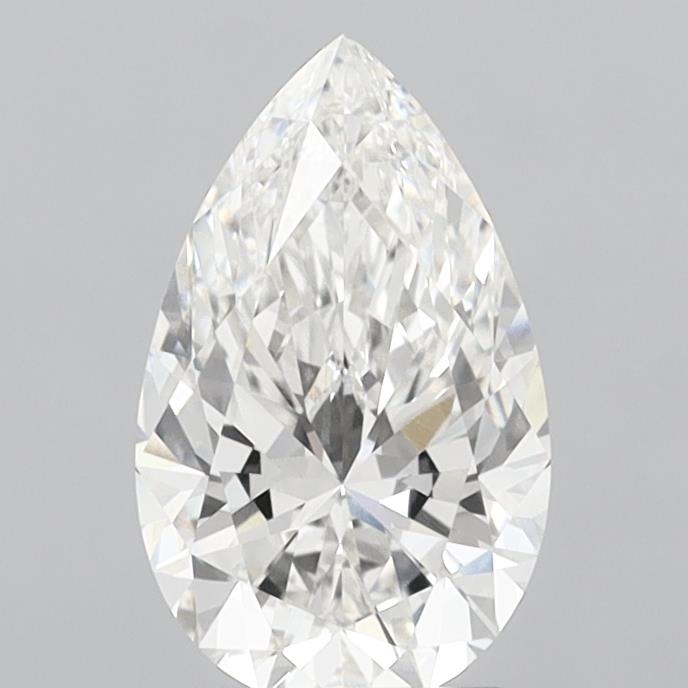 13.09 Carat Pear Shaped, Excellent Cut, G Color, VS1 Clarity, IGI Certified Lab Grown Diamond