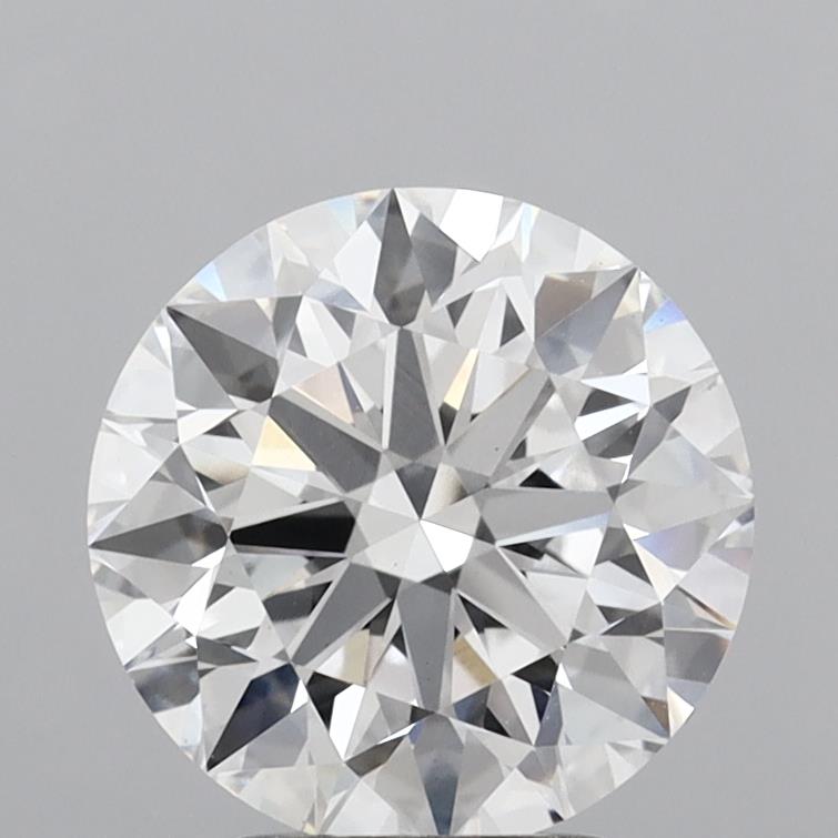 3.28 Carat Round Shaped, Ideal Cut, E Color, VS1 Clarity, IGI Certified Lab Grown Diamond