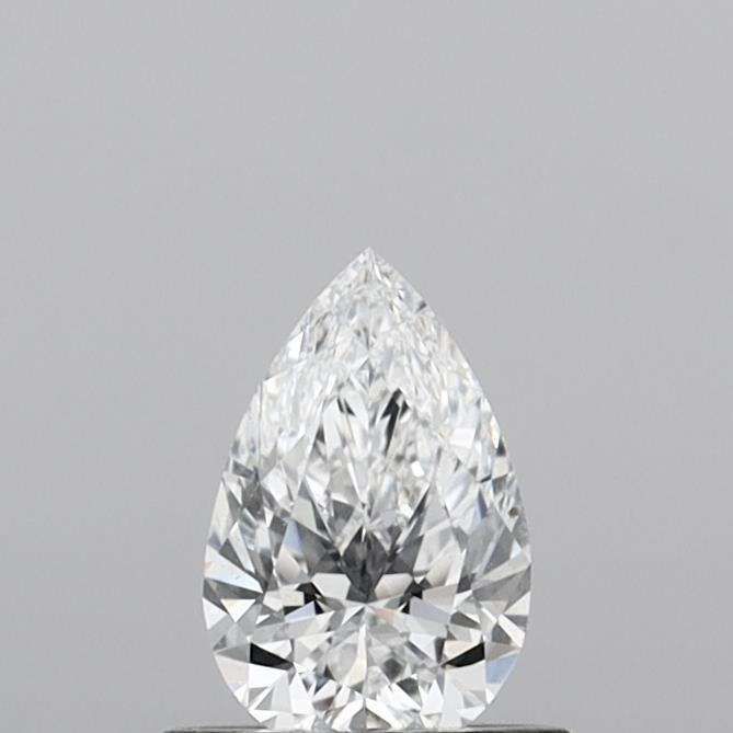 0.60 Carat Pear Shaped, Excellent Cut, D Color, VS1 Clarity, IGI Certified Lab Grown Diamond