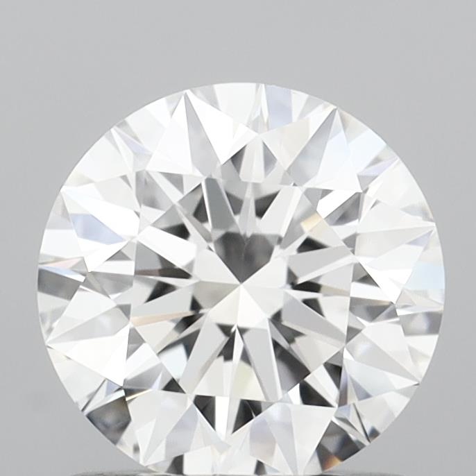 1.04 Carat Round Shaped, Ideal Cut, D Color, VVS2 Clarity, IGI Certified Lab Grown Diamond