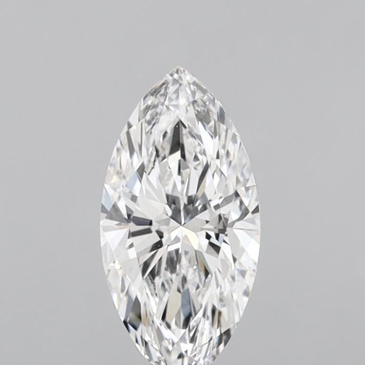 1.02 Carat Marquise Shaped, Ideal Cut, E Color, VVS2 Clarity, IGI Certified Lab Grown Diamond