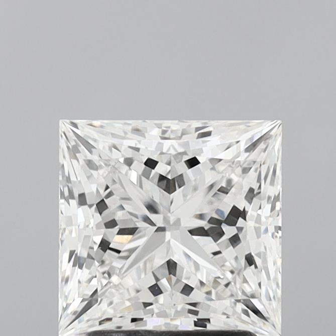 2.20 Carat Princess Shaped, Ideal Cut, G Color, VS1 Clarity, IGI Certified Lab Grown Diamond