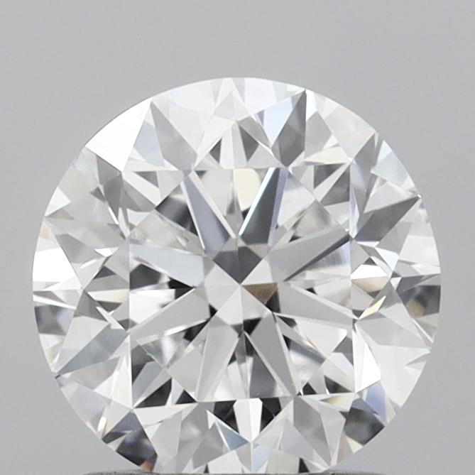1.26 Carat Round Shaped, Good Cut, D Color, VVS2 Clarity, IGI Certified Lab Grown Diamond