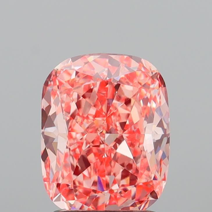 2.61 Carat Cushion Shaped, Ideal Cut, VVS2 Clarity, IGI Certified Lab Grown Diamond