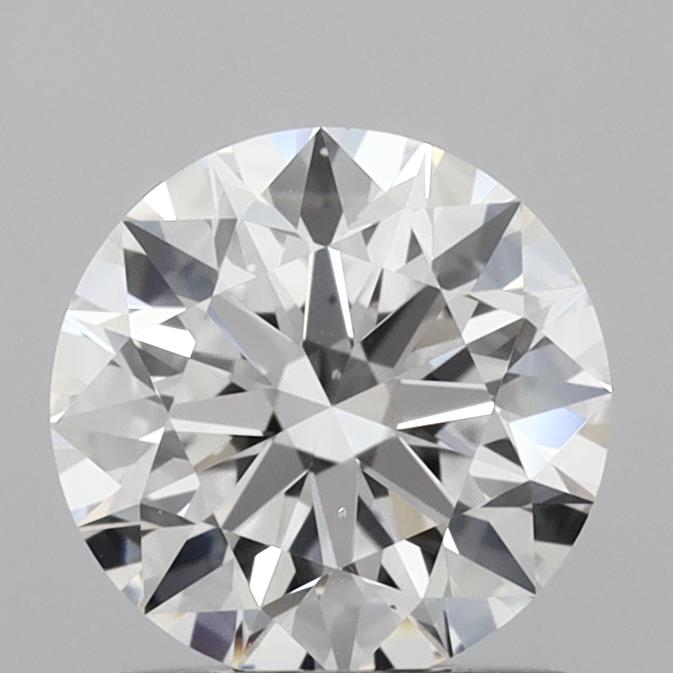 1.02 Carat Round Shaped, Ideal Cut, D Color, VS2 Clarity, IGI Certified Lab Grown Diamond