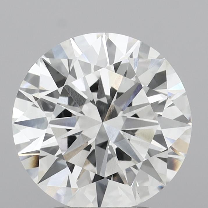 3.20 Carat Round Shaped, Excellent Cut, E Color, VVS2 Clarity, IGI Certified Lab Grown Diamond