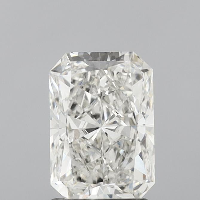 1.60 Carat Radiant Shaped, Excellent Cut, G Color, VS2 Clarity, IGI Certified Lab Grown Diamond