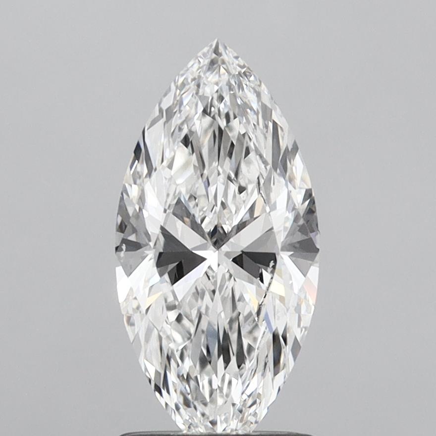 1.60 Carat Marquise Shaped, Ideal Cut, E Color, VVS2 Clarity, IGI Certified Lab Grown Diamond