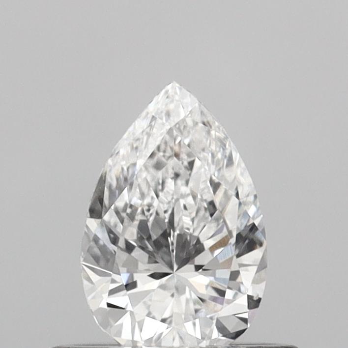 0.51 Carat Pear Shaped, Very Good Cut, D Color, VS1 Clarity, IGI Certified Lab Grown Diamond