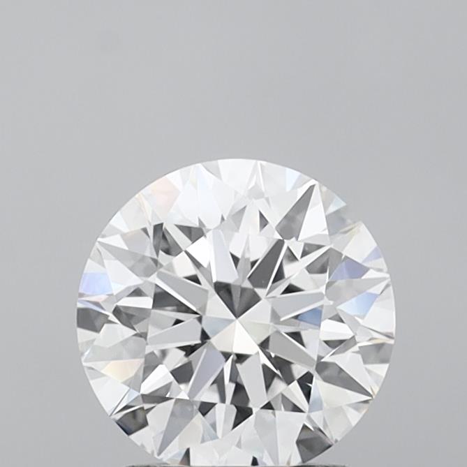 1.53 Carat Round Shaped, Excellent Cut, D Color, VS1 Clarity, IGI Certified Lab Grown Diamond