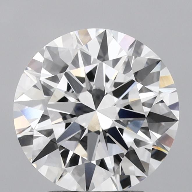 2.70 Carat Round Shaped, Excellent Cut, E Color, VVS2 Clarity, IGI Certified Lab Grown Diamond