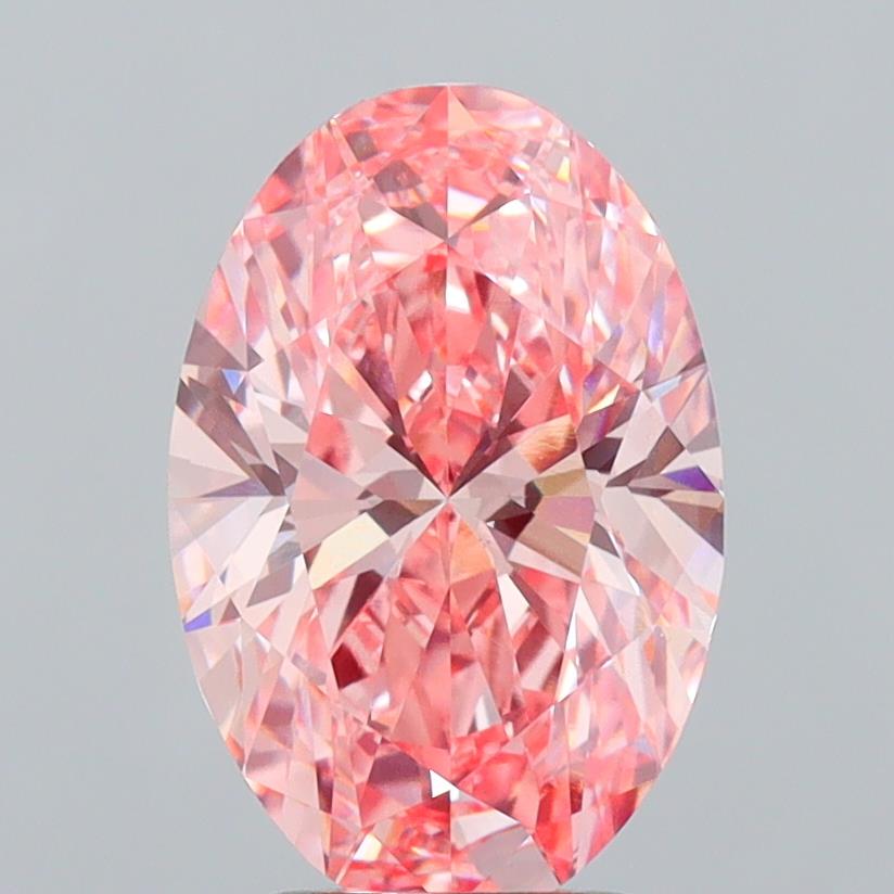 3.02 Carat Oval Shaped, Excellent Cut, VS1 Clarity, IGI Certified Lab Grown Diamond