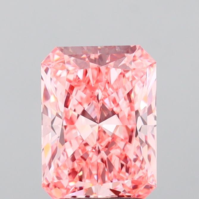 2.00 Carat Radiant Shaped, Ideal Cut, VS1 Clarity, IGI Certified Lab Grown Diamond