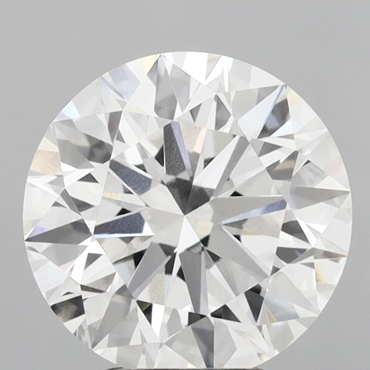 4.52 Carat Round Shaped, Ideal Cut, E Color, VS2 Clarity, IGI Certified Lab Grown Diamond