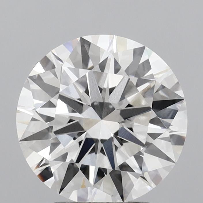 3.09 Carat Round Shaped, Ideal Cut, E Color, VVS2 Clarity, IGI Certified Lab Grown Diamond