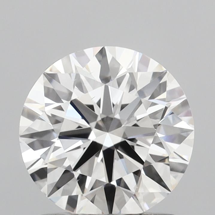 1.23 Carat Round Shaped, Ideal Cut, D Color, VS2 Clarity, IGI Certified Lab Grown Diamond