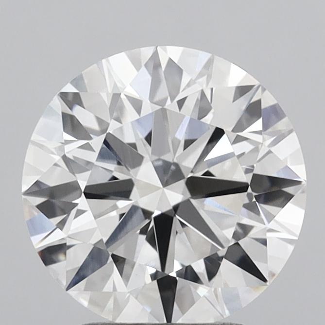2.95 Carat Round Shaped, Ideal Cut, E Color, VVS2 Clarity, IGI Certified Lab Grown Diamond