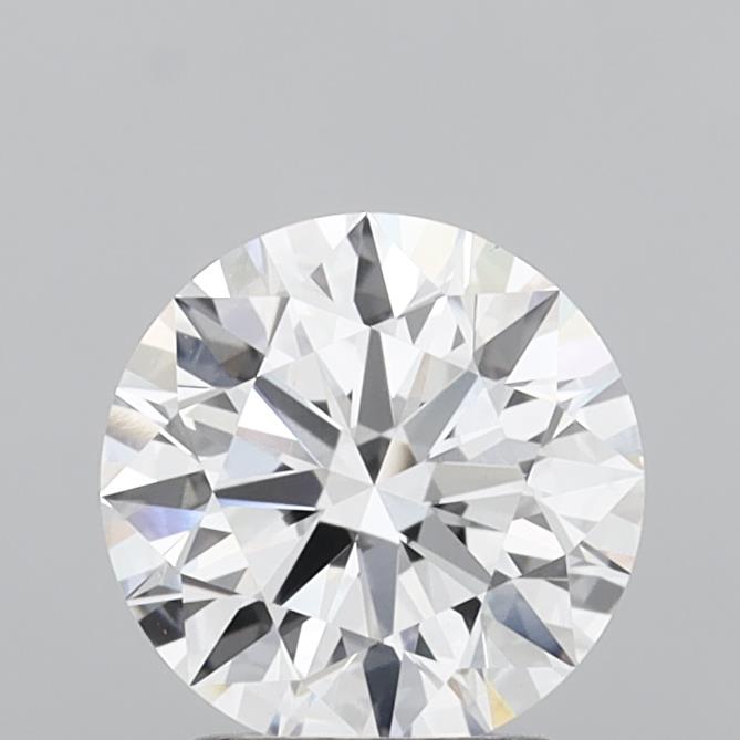 1.89 Carat Round Shaped, Ideal Cut, D Color, VS1 Clarity, IGI Certified Lab Grown Diamond