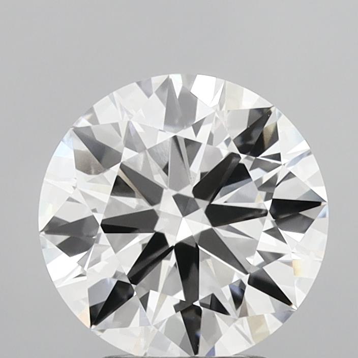 2.90 Carat Round Shaped, Ideal Cut, E Color, VVS2 Clarity, IGI Certified Lab Grown Diamond
