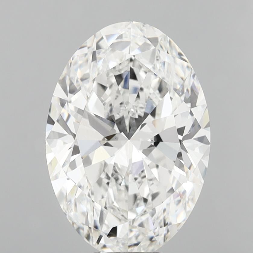8.02 Carat Oval Shaped, Ideal Cut, E Color, VS2 Clarity, IGI Certified Lab Grown Diamond