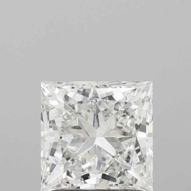 1.51 Carat Princess Shaped, Ideal Cut, F Color, VVS2 Clarity, IGI Certified Lab Grown Diamond