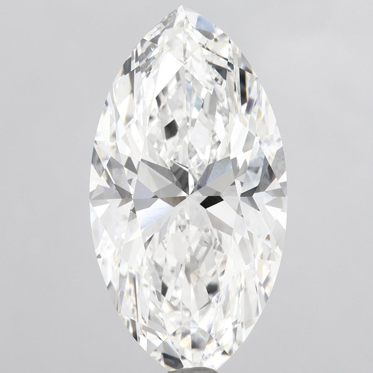 11.53 Carat Marquise Shaped, Ideal Cut, F Color, VVS2 Clarity, IGI Certified Lab Grown Diamond